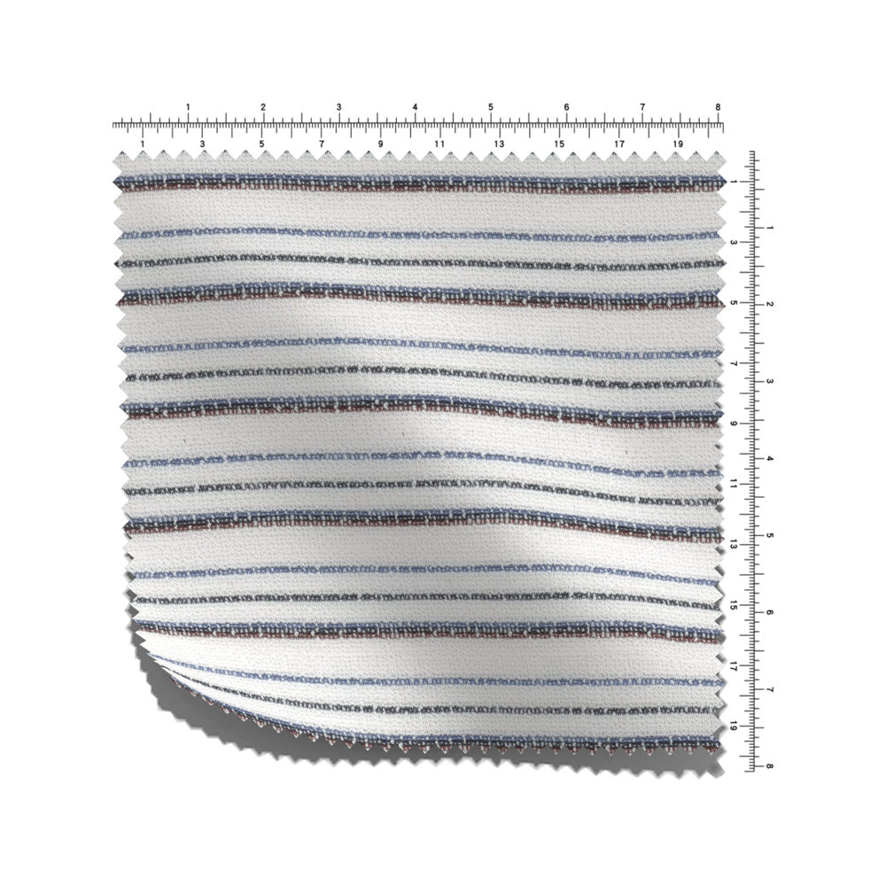 提花色织双面布